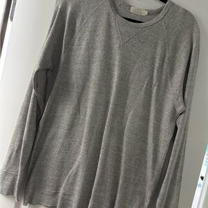 J. Crew Heather Gray Crewneck Sweatshirt
